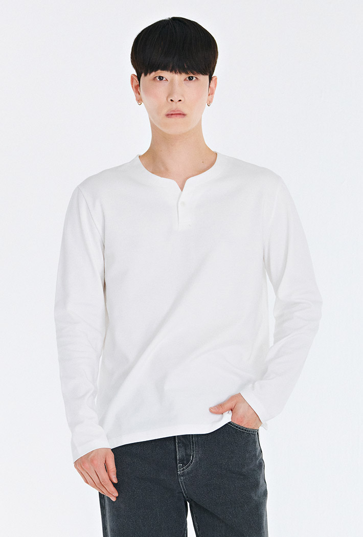 남성 넥변형 티셔츠CAZK5103B01